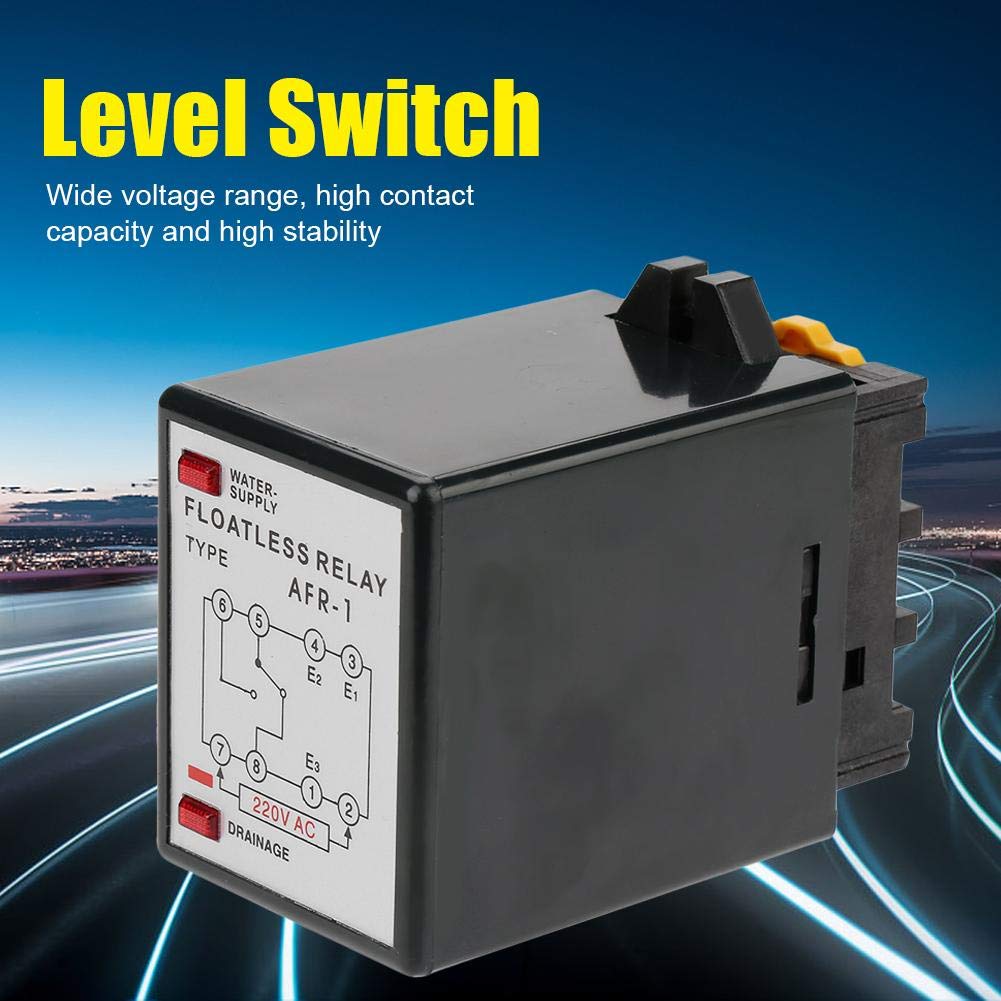 Afr-1 Ac 220v Relevador De Controlador De Nivel De Líquido - Imagen 2